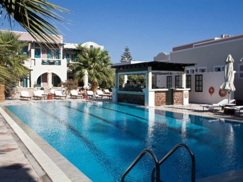 Rose Bay Hotel Kamári Kültér fotó