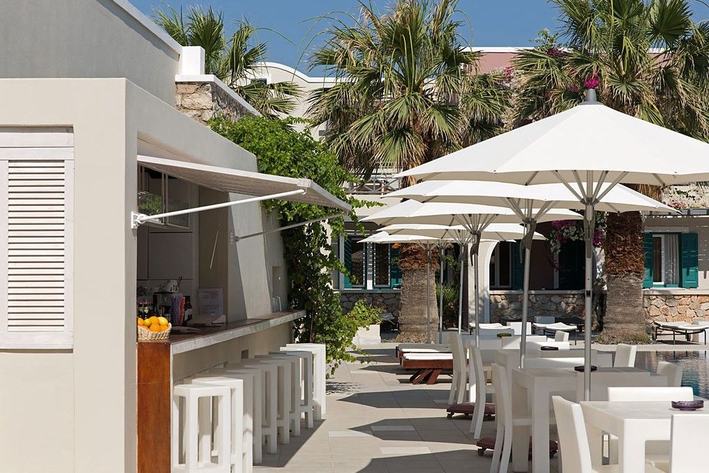 Rose Bay Hotel Kamári Kültér fotó